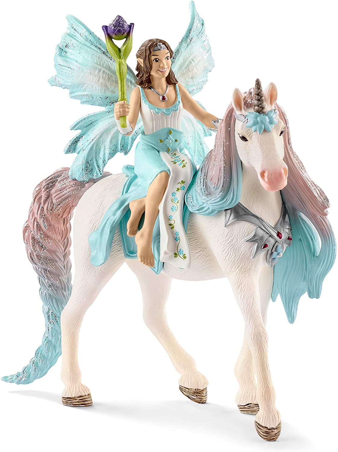 Schleich Fairy Eyela With Princess Unicorn