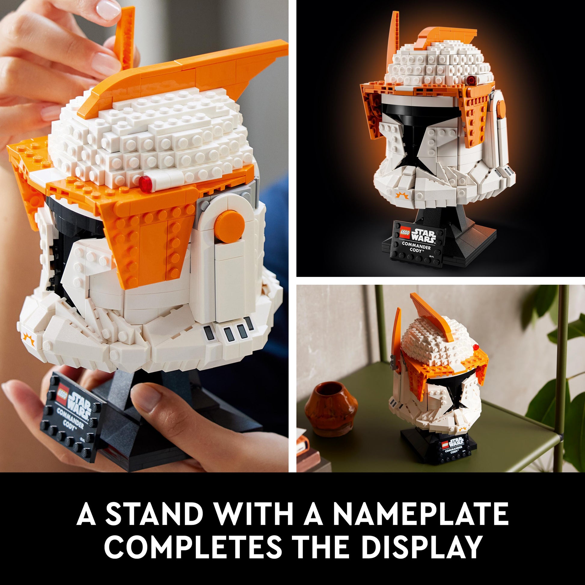 Lego Star Wars 75350 Clone Commander Cody Helmet (D)