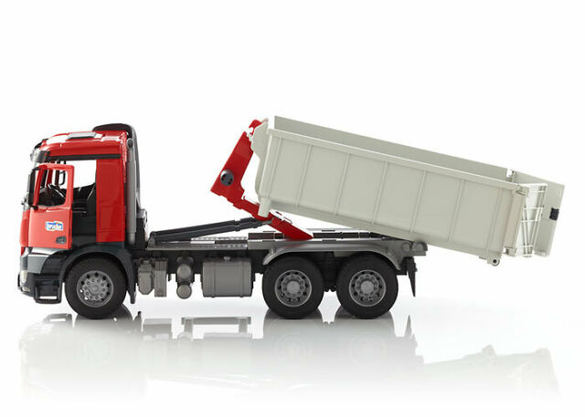 Bruder Mb Arocs Truck with Roll-Off-Container