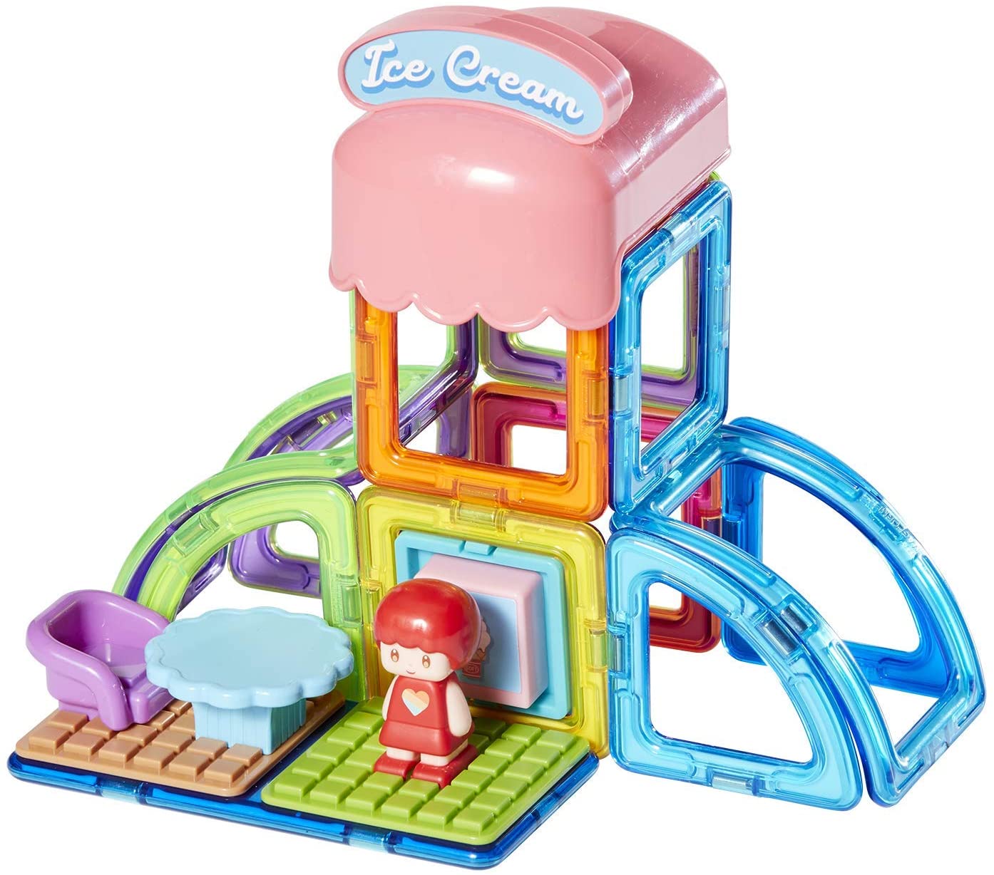 Magformers Town Set - Ice Cream Shop