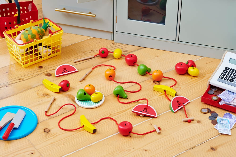 TickiT Wooden Lacing Fruits (Replacement For 95406)
