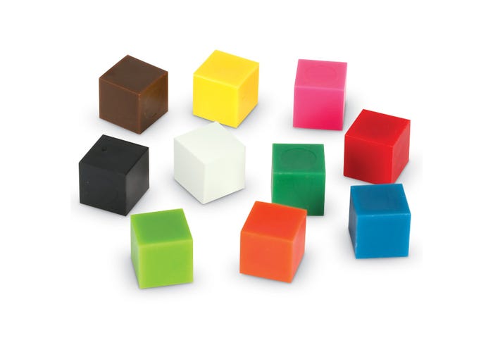Learning Resources Centimetre Cubes (Set of 1000)