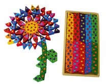 Bauspiel Coloured Triangles 100 pcs