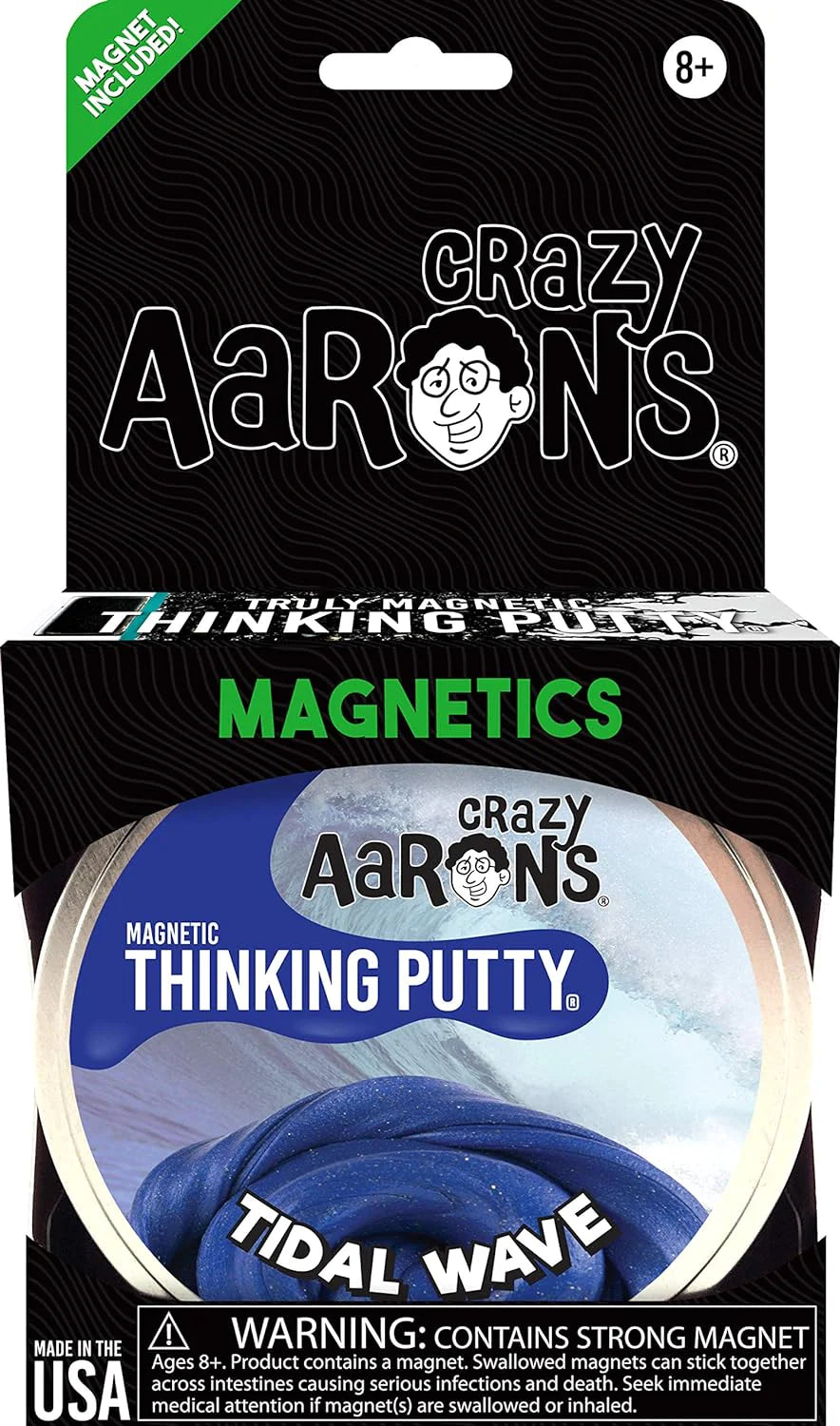 Crazy Aaron's Thinking Putty Magnectic Storm Tidal Wave