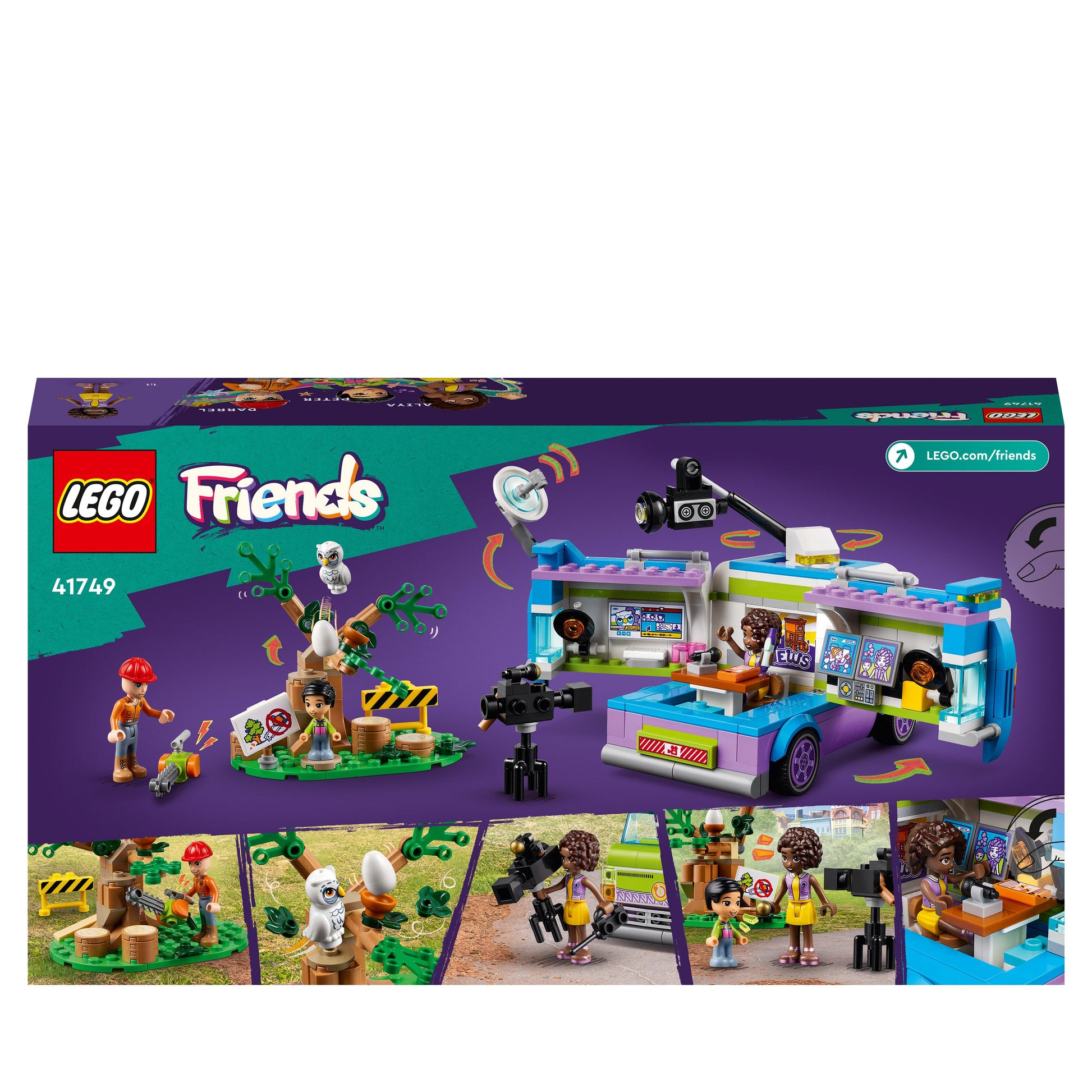 Lego Friends 41749 Newsroom Van (F)
