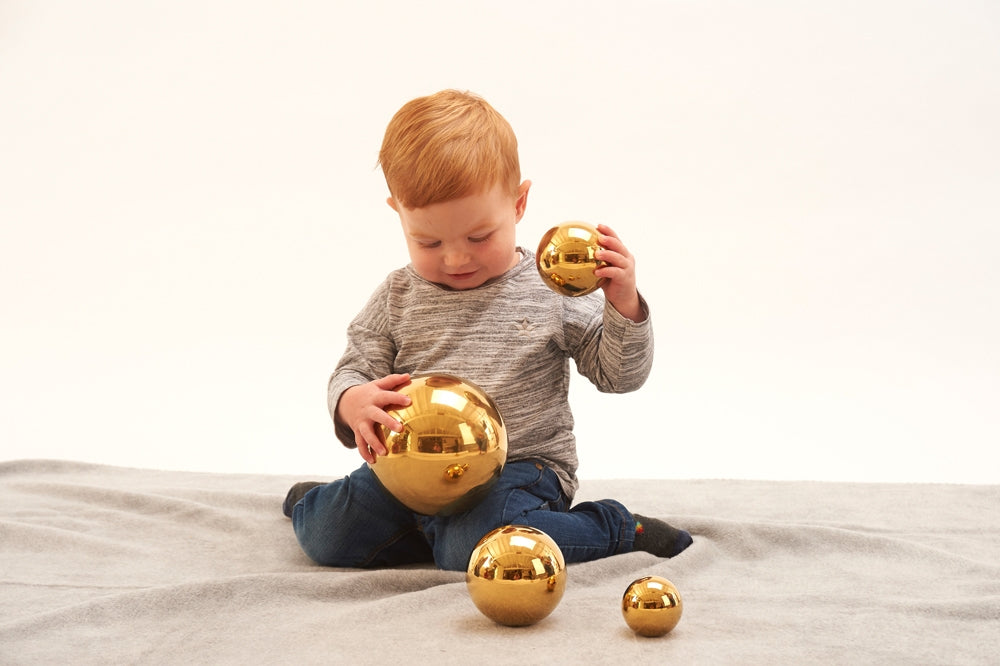 TickiT Sensory Reflective Gold Balls