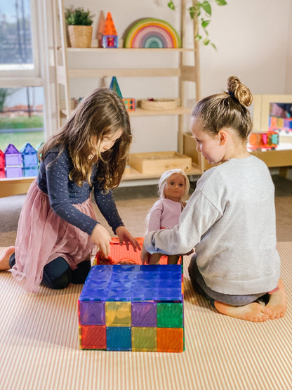 Connetix Tiles Rainbow 2 Piece Base Plate Pack