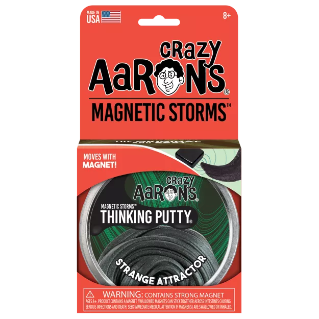 Crazy Aaron's Thinking Putty Magnetic Storms Strange Attractor