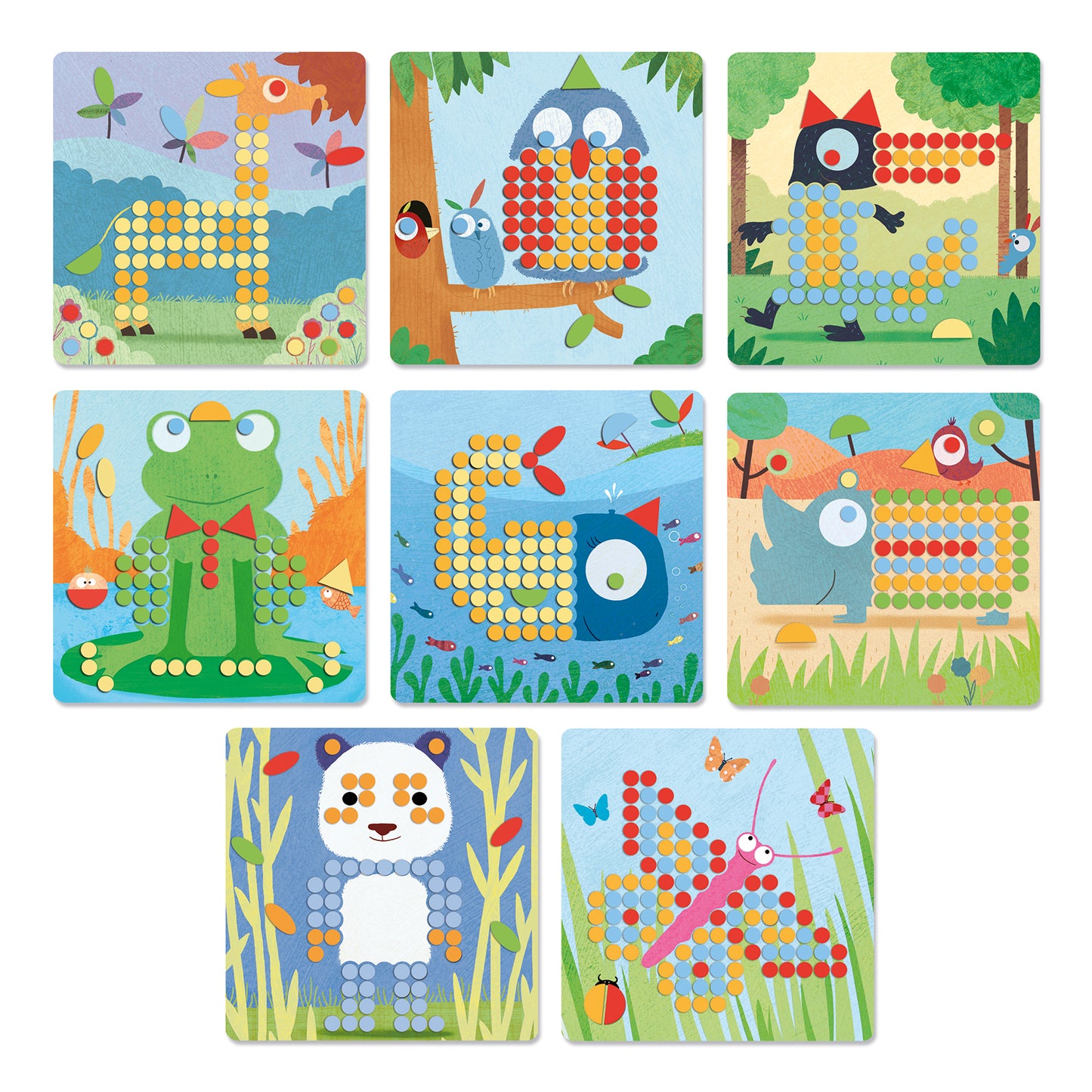Djeco Mosaico Rigolo