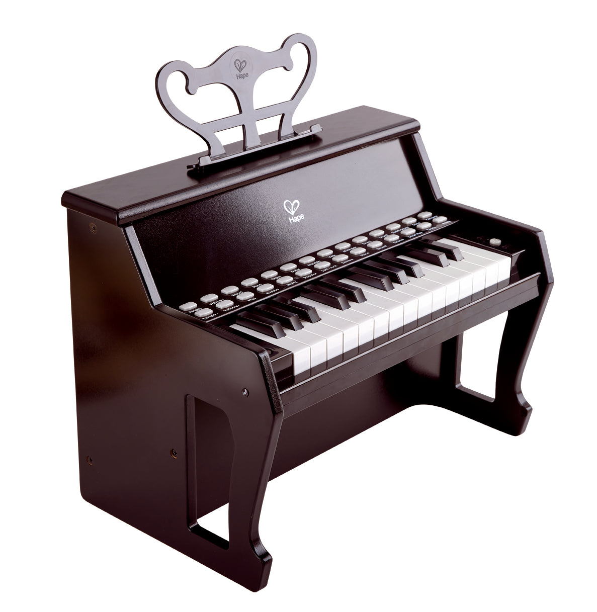 Hape Learn with Lights Piano - Black