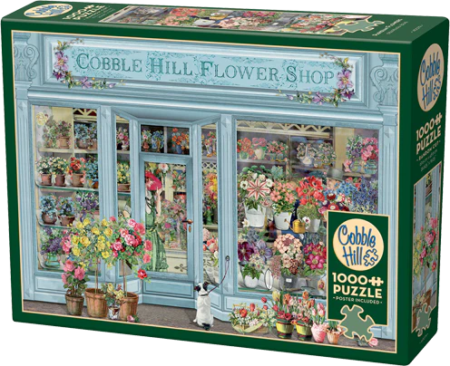 Cobble Hill Puzzles 1000 Pieces Parisian Flowers