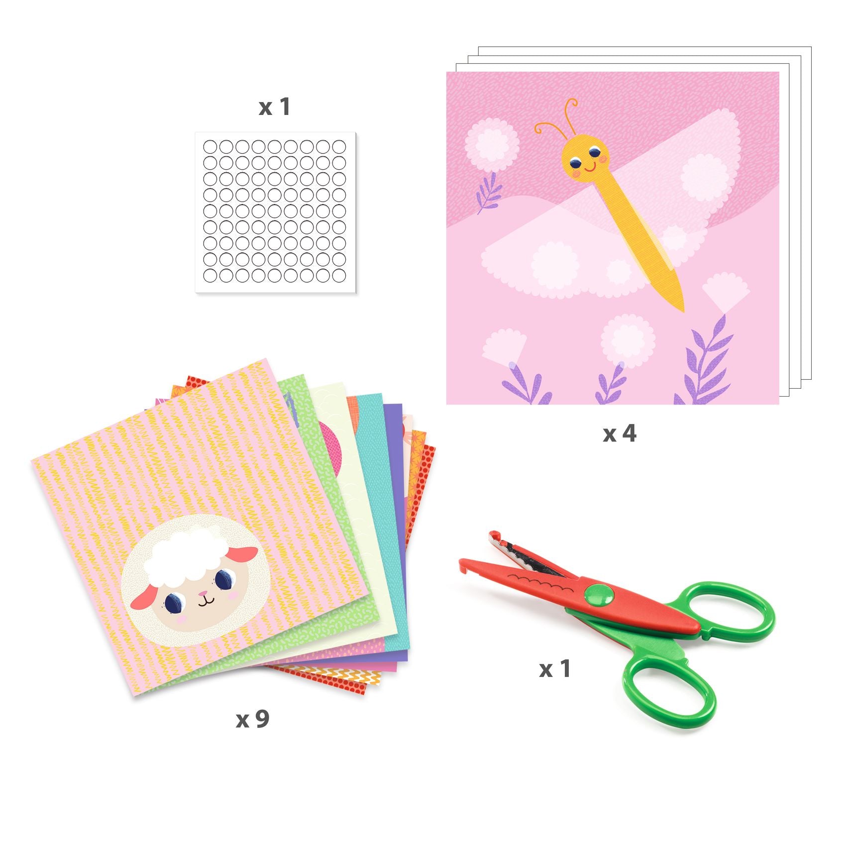 Djeco Crinkle Cutting Collage
