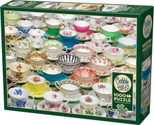 Cobble Hill Puzzles 1000 Pieces Teacups