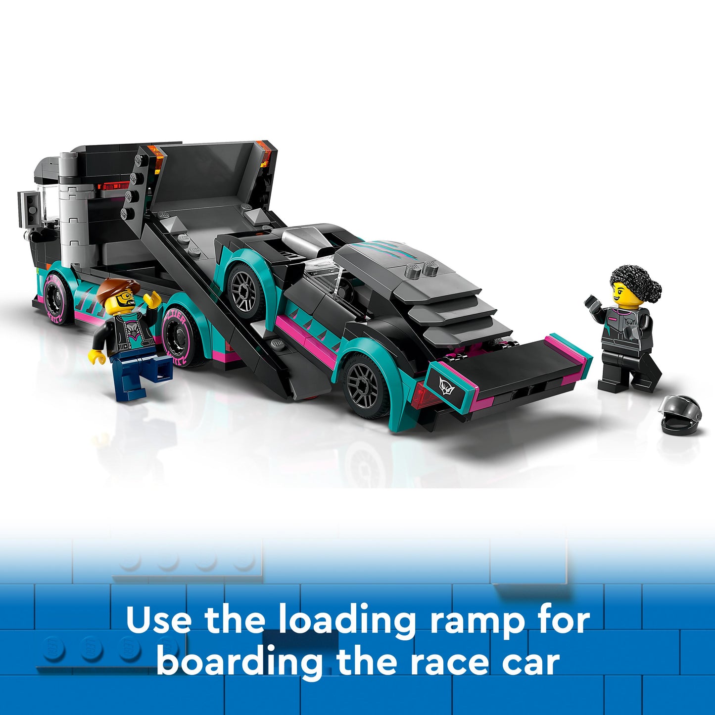 Lego City 60406 Race Car and Car Carrier Truck