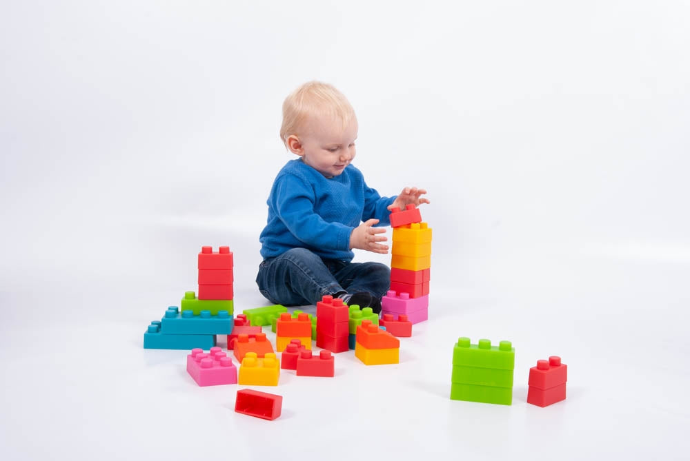TickiT Chunky Soft Brick Set