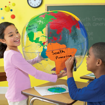 Learning Resources Inflatable Labeling Globe