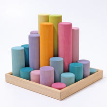 Grimms Large Building Rollers Pastel