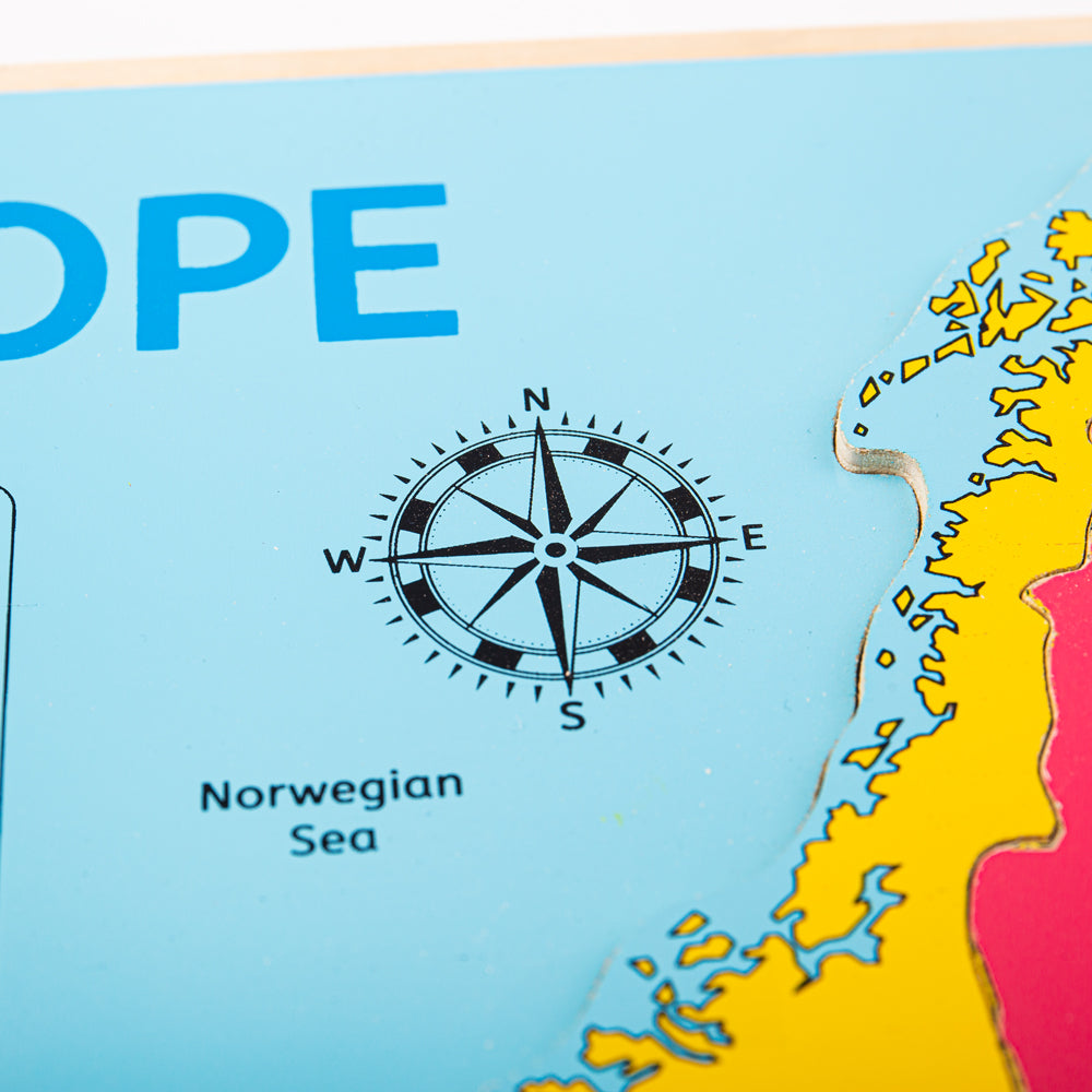 BigJigs Europe Inset Puzzle