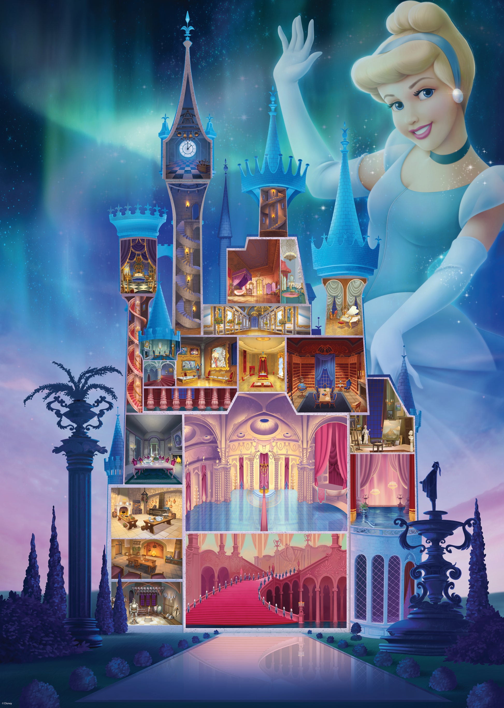 Ravensburger Disney Cinderella Castle, 1000pc