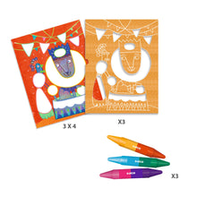 Djeco Tightrope Walker And Balls Fabulous Stencils