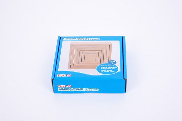 Tickit Natural Architect Squares