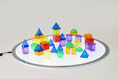 TickiT Translucent Geometric Shapes