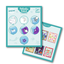 Djeco Artistic Patch Glitter - Ocean (F)