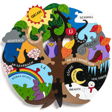 Alphabet Jigsaws Seasons Jigsaw in Irish (As Gaeilge)