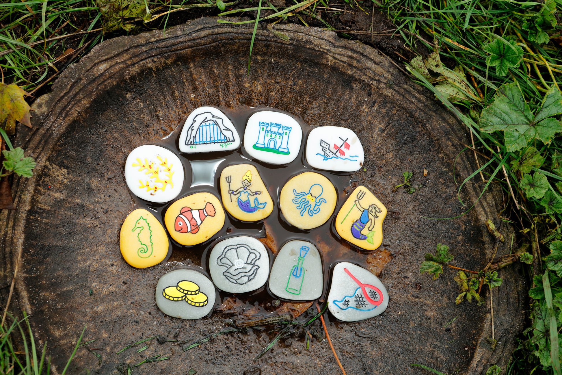 Yellow Door Story Stones - Under the Sea