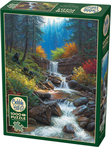 Cobble Hill Puzzles 1000 Pieces Mountain Cascade