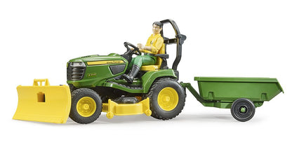 Bruder Bworld JD Lawn Tractor w/accessories