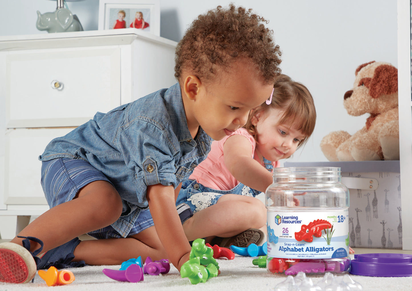 Learning Resources Snap-n-Learn™ Alphabet Alligators
