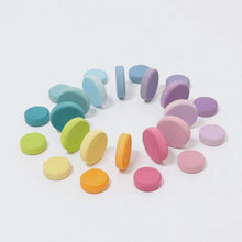 Grimms Wooden Pastel Coins