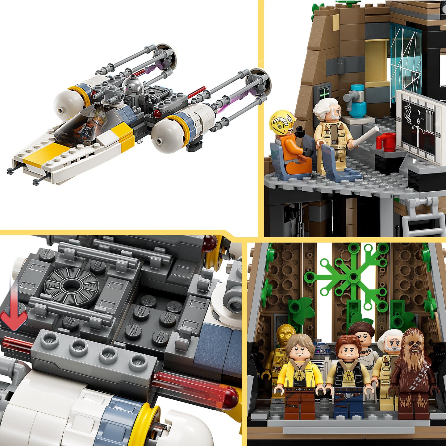 Lego Star Wars TM 75365 Yavin 4 Rebel Base (C)