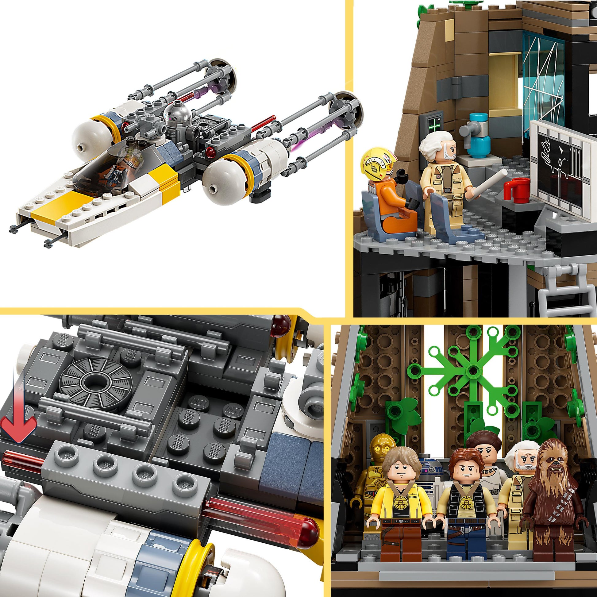 Lego Star Wars TM 75365 Yavin 4 Rebel Base (C)
