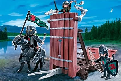 Playmobil 4869 Battering Ram Playset with Falcon Knights