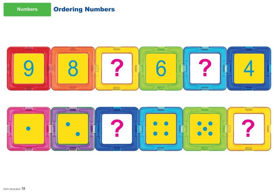 Magformers Math Activity Book