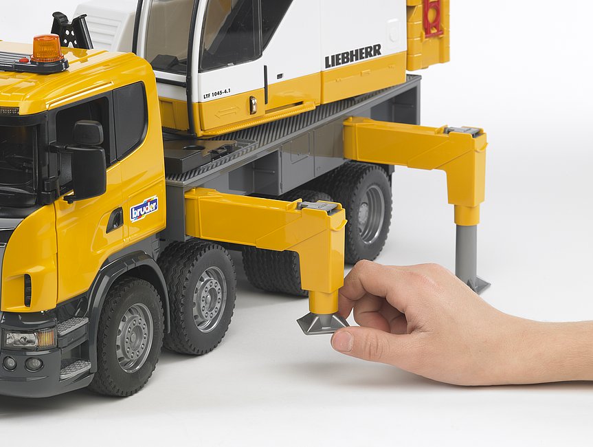 Bruder Scania R-Series Liebherr Crane Truck