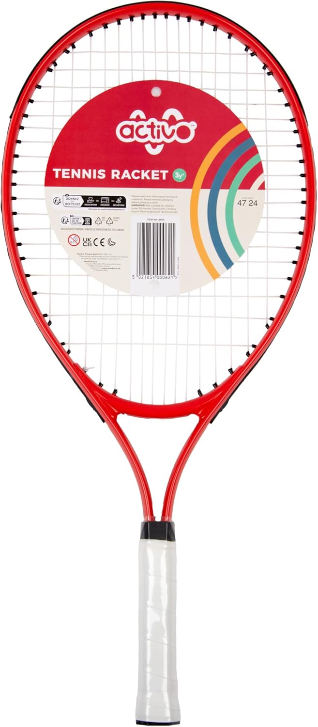 Mookie Activo 58Cm Tennis Racket Paper Card On String