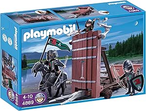 Playmobil 4869 Battering Ram Playset with Falcon Knights