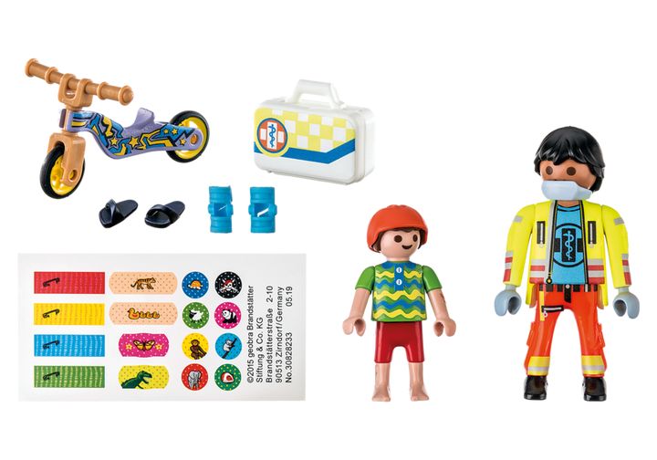 Playmobil 71245 City Life Paramedic With Patient