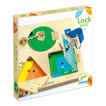 Djeco Lockbasic Wooden Skill Game