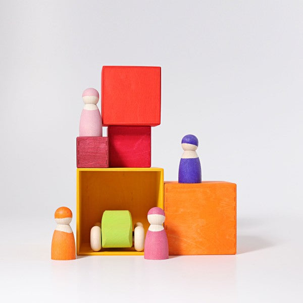 Grimms Small Set of Boxes Yellow