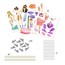Djeco Jumping Jacks - Fairies Colouring Surprises