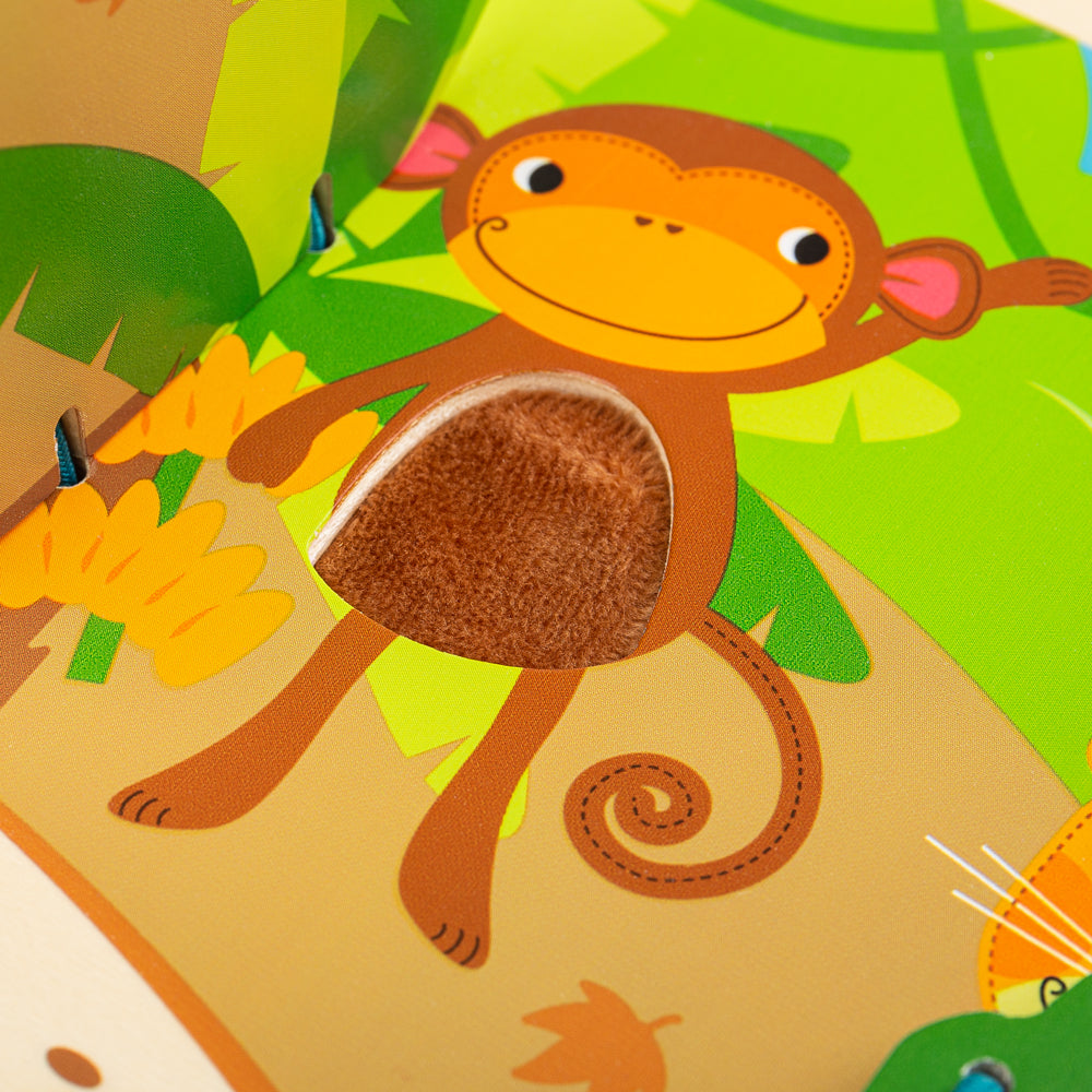 BigJigs In the Jungle Sensory Board