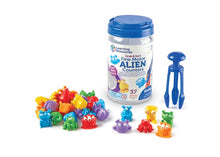 Learning Resources Grab & Sort Fine Motor Alien Counters