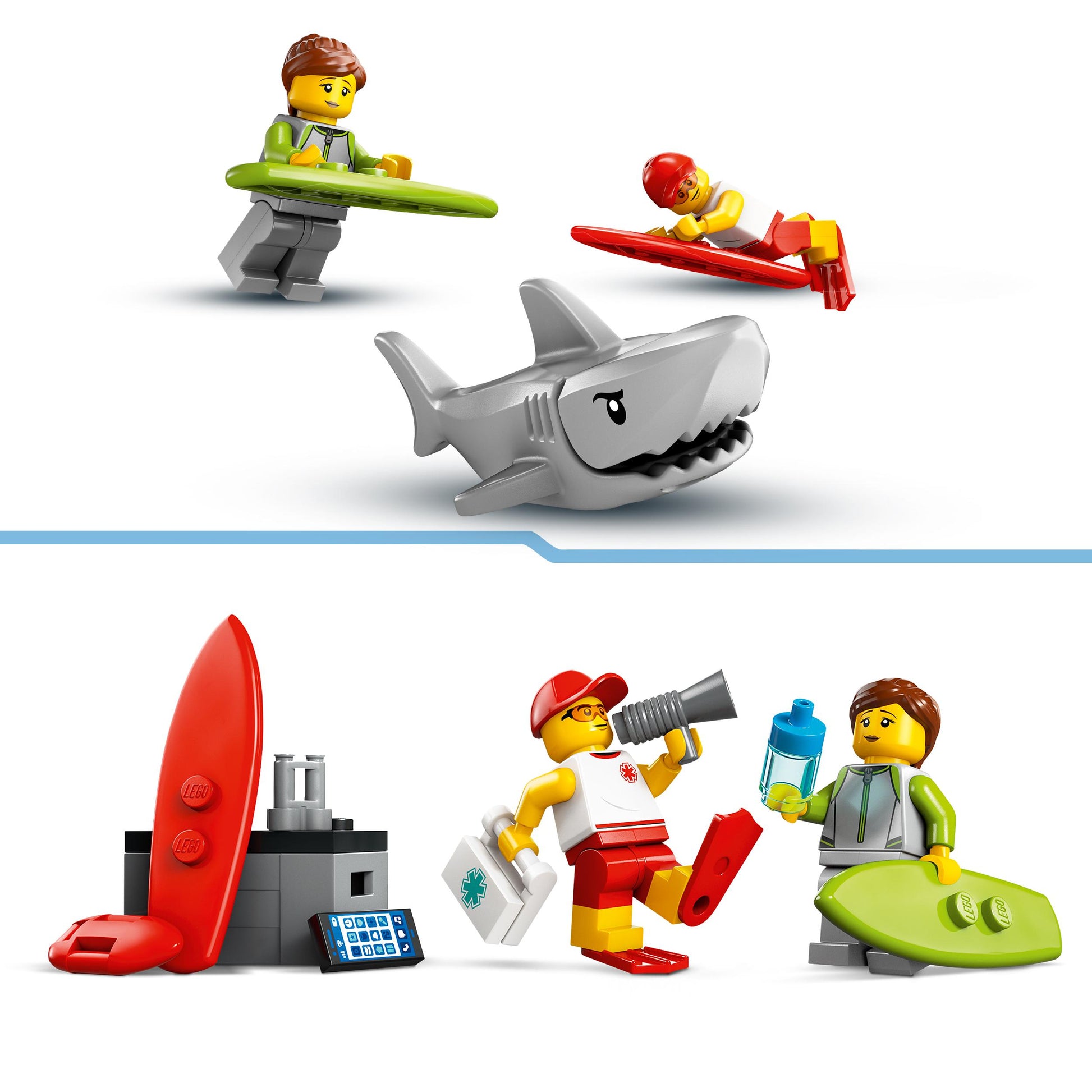 Lego City Great Vehicles 60453 Lifeguard Beach Rescue Truck