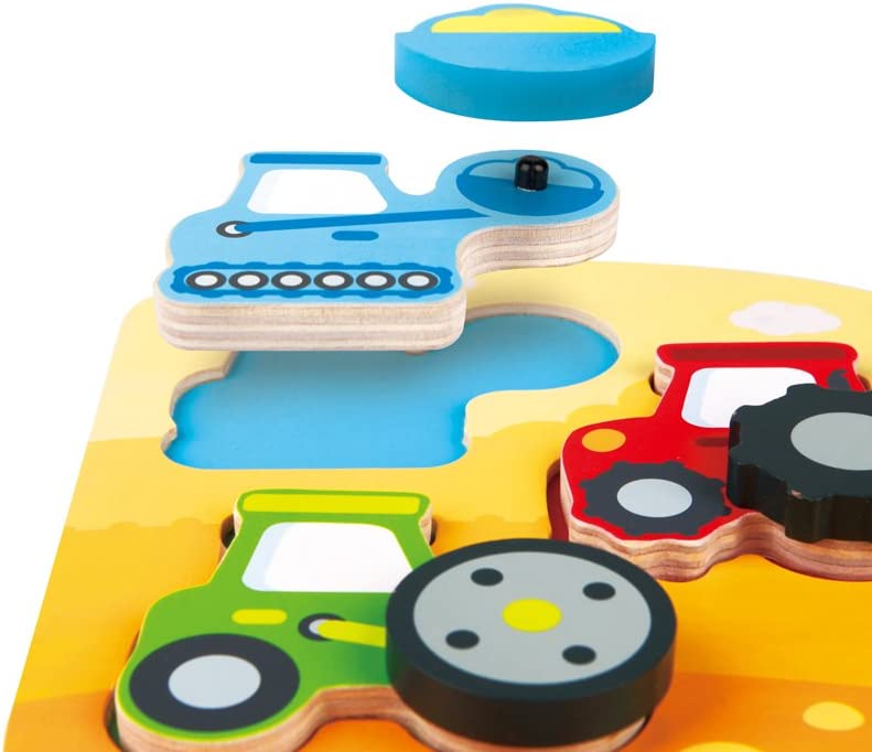 Hape Dynamic Construction Puzzle