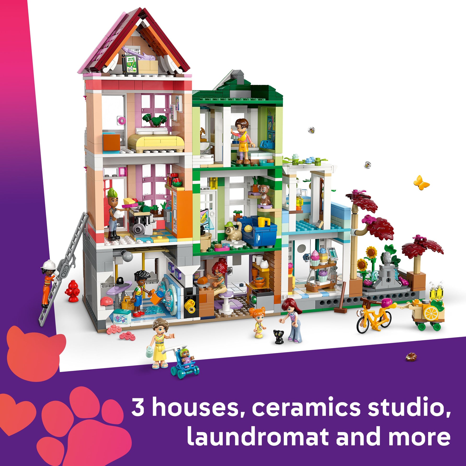 Lego Friends 42670 Heartlake City Apartments and Stores