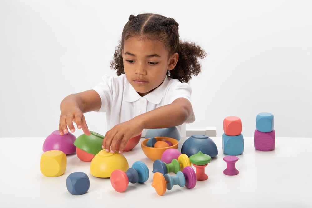 TickiT Rainbow Wooden Super Set